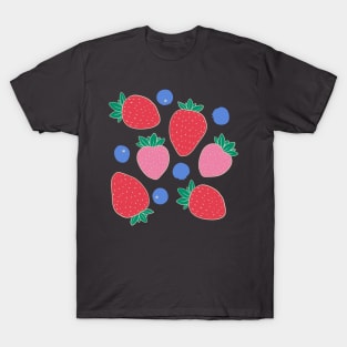 Strawberries and Blueberries T-Shirt